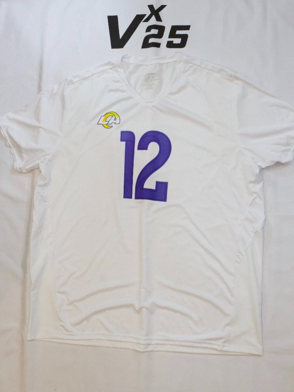 Men's LA Rams Puka Nacua White Jersey Size 2XL